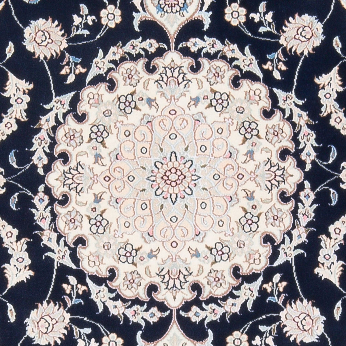 Perzisch tapijt - Nain - Premium - 160 x 110 cm - donkerblauw