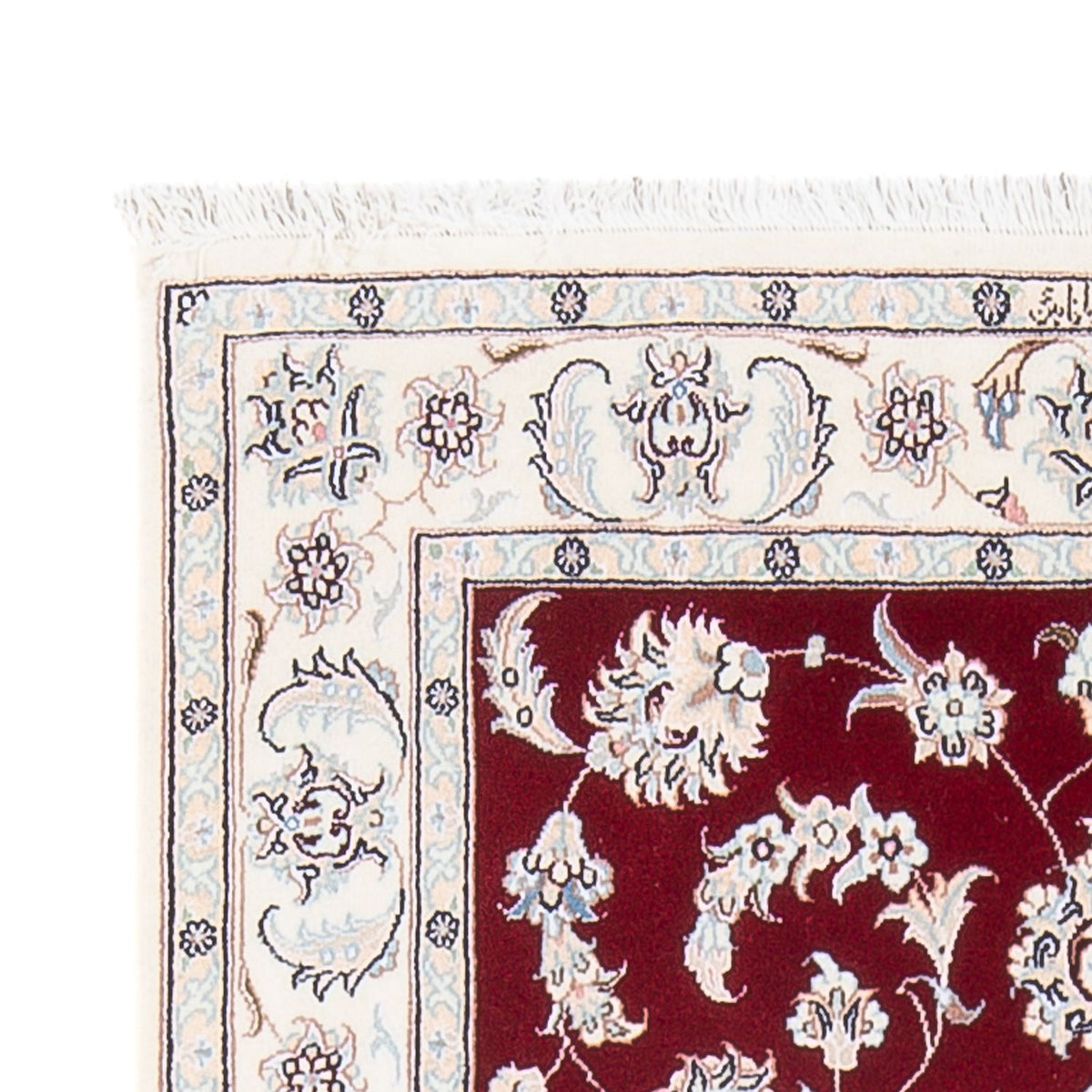 Perzisch tapijt - Nain - Premium - 121 x 82 cm - rood