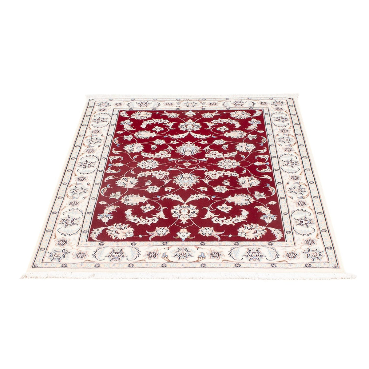 Perzisch tapijt - Nain - Premium - 121 x 82 cm - rood