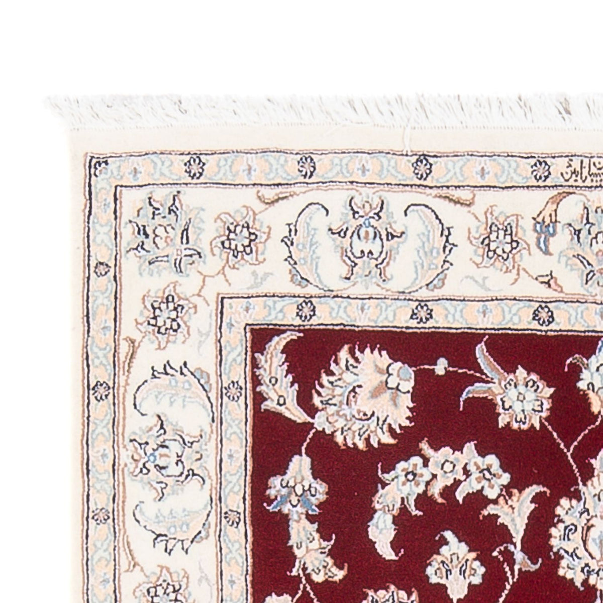 Perzisch tapijt - Nain - Premium - 121 x 80 cm - rood