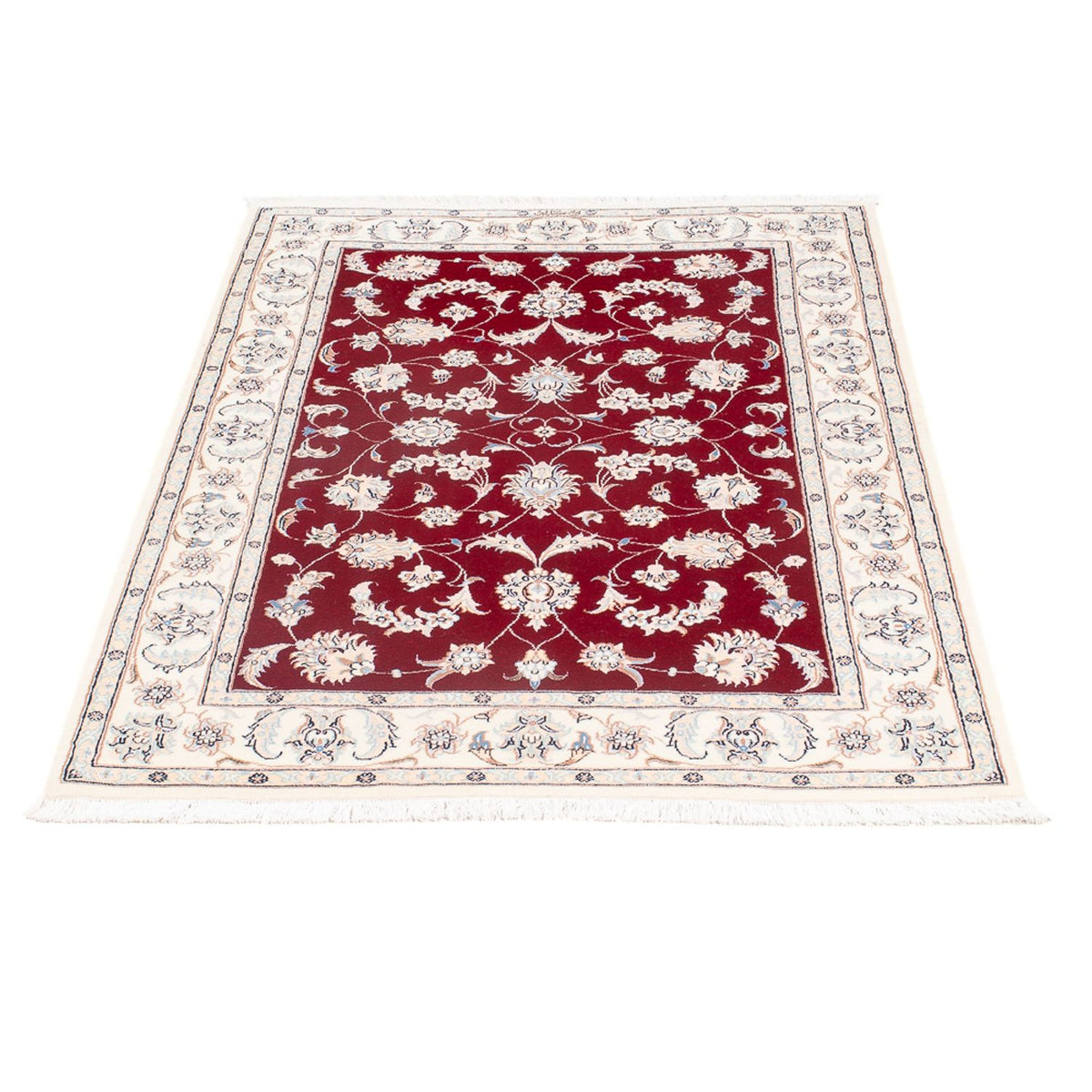 Perzisch tapijt - Nain - Premium - 121 x 80 cm - rood