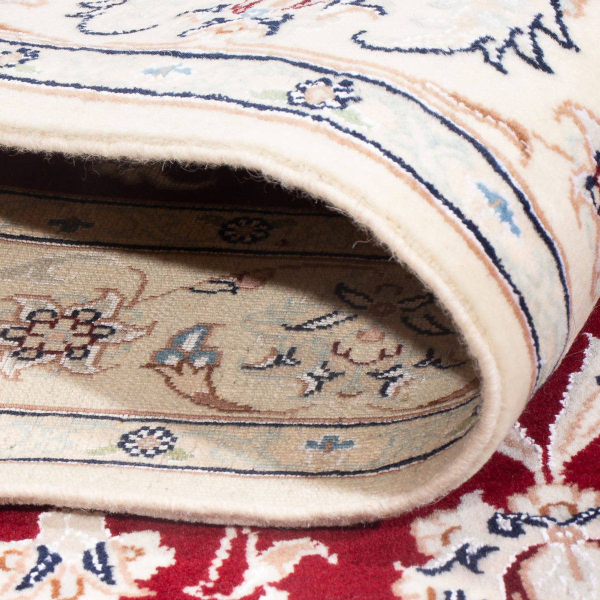 Perzisch tapijt - Nain - Premium - 125 x 83 cm - rood