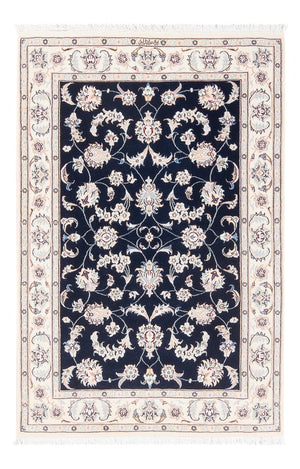 Perzisch tapijt - Nain - Premium - 120 x 81 cm - donkerblauw