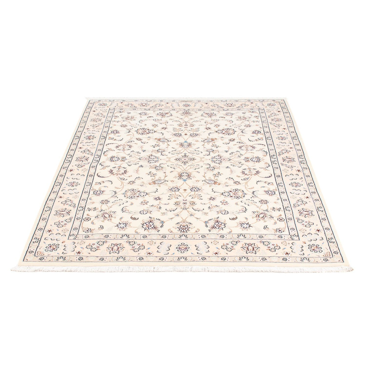 Perzisch tapijt - Nain - Premium - 158 x 108 cm - crème