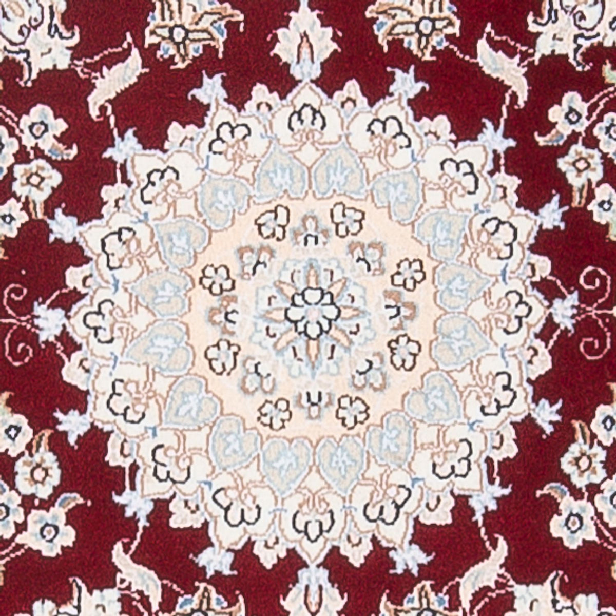 Perzisch tapijt - Nain - Premium - 120 x 80 cm - rood