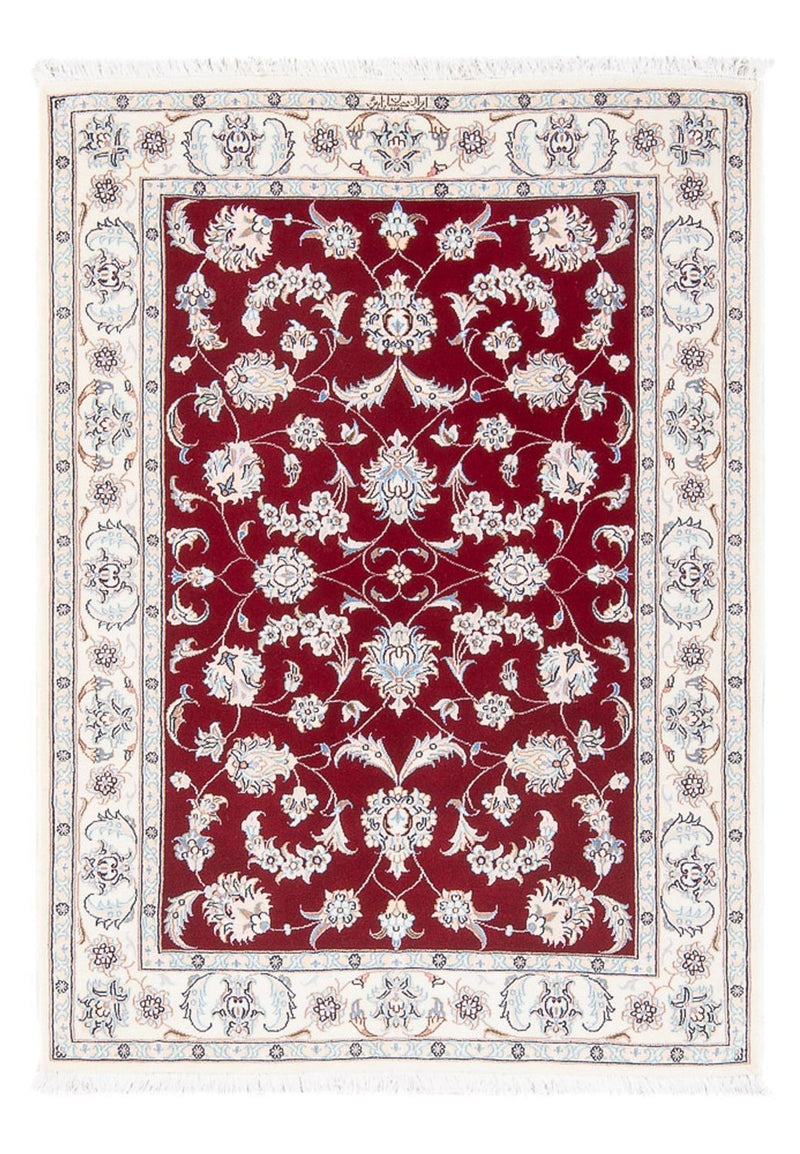 Perzisch tapijt - Nain - Premium - 122 x 82 cm - rood