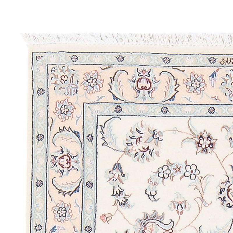 Perzisch tapijt - Nain - Premium - 121 x 82 cm - crème