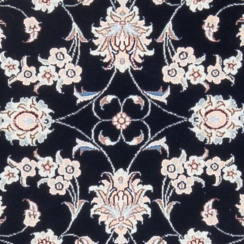 Perzisch tapijt - Nain - Premium - 123 x 81 cm - donkerblauw