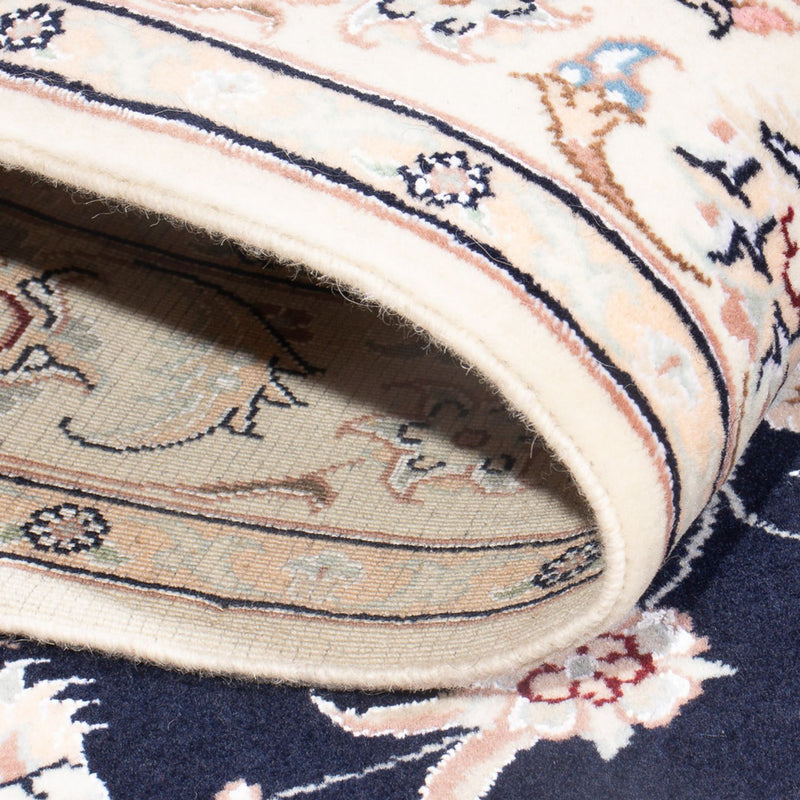 Perzisch tapijt - Nain - Premium - 123 x 81 cm - donkerblauw