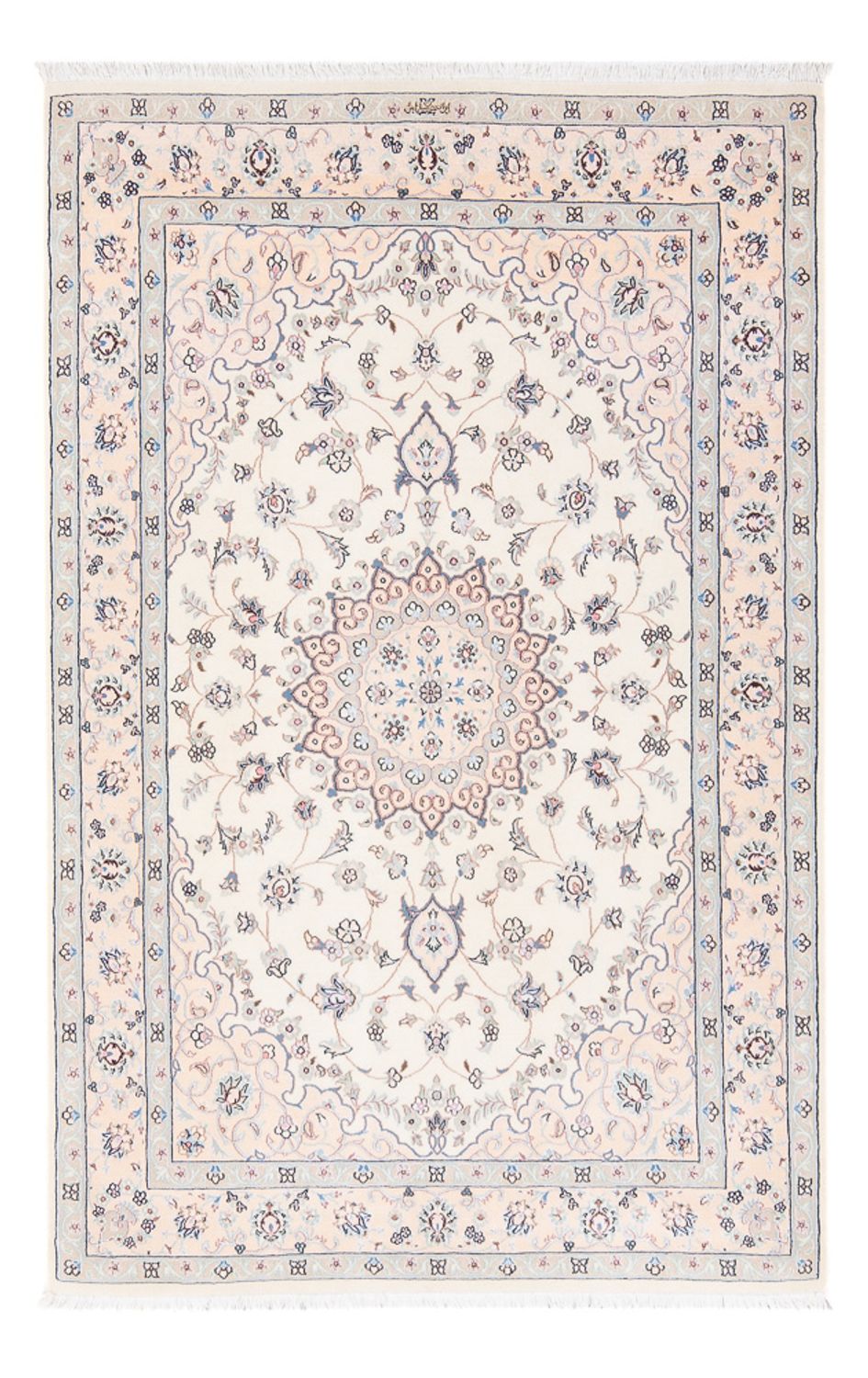 Perzisch tapijt - Nain - Premium - 165 x 108 cm - crème