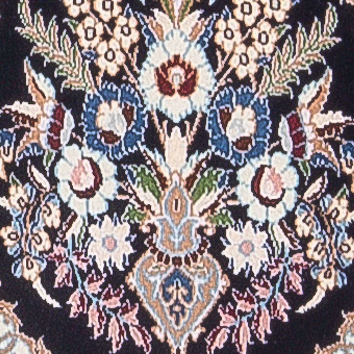 Loper Perzisch tapijt - Nain - Premium - 213 x 35 cm - donkerblauw