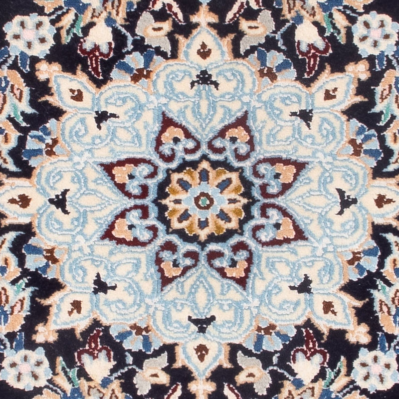 Perzisch tapijt - Nain - Premium - 77 x 50 cm - lichtblauw