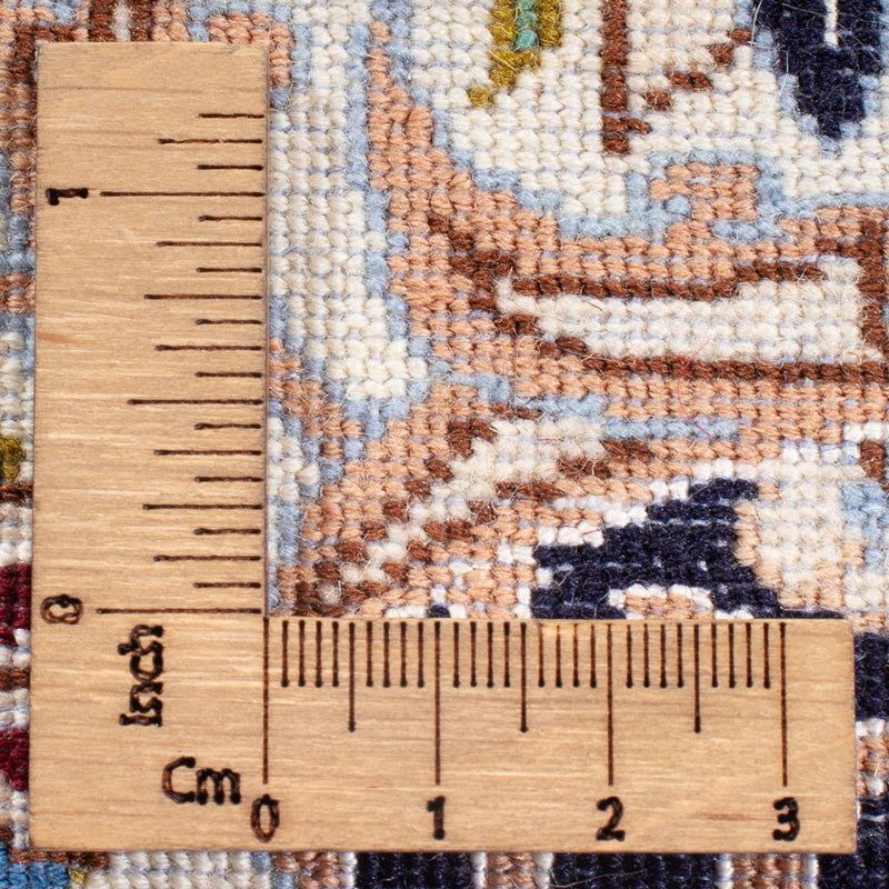 Perzisch tapijt - Nain - Premium - 77 x 50 cm - lichtblauw