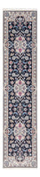 Loper Perzisch tapijt - Nain - Premium - 197 x 48 cm - donkerblauw