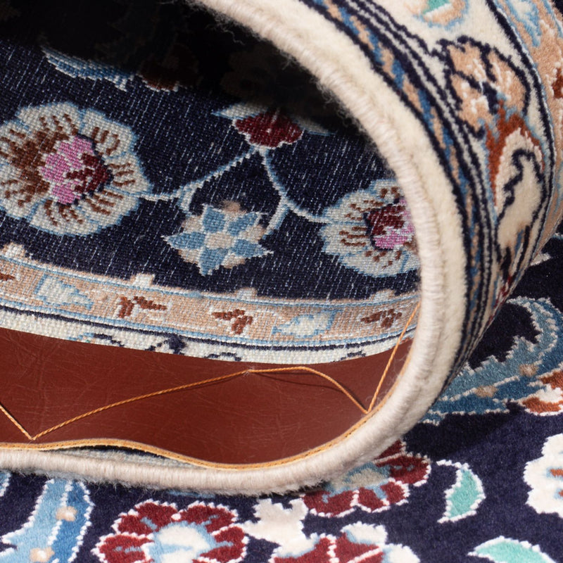 Loper Perzisch tapijt - Nain - Premium - 197 x 48 cm - donkerblauw