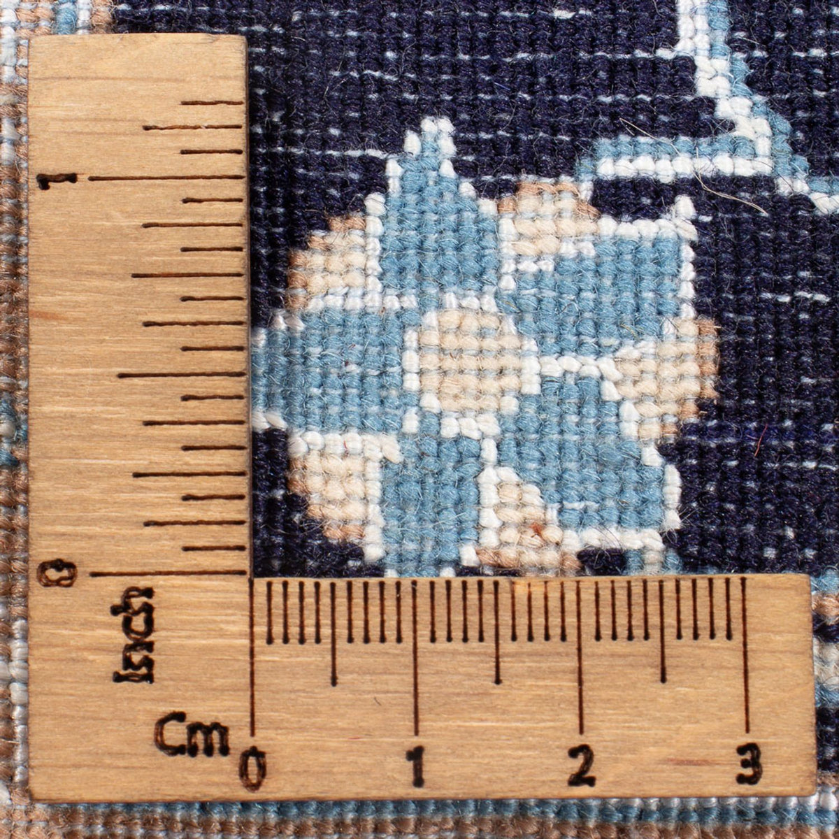 Loper Perzisch tapijt - Nain - Premium - 197 x 48 cm - donkerblauw