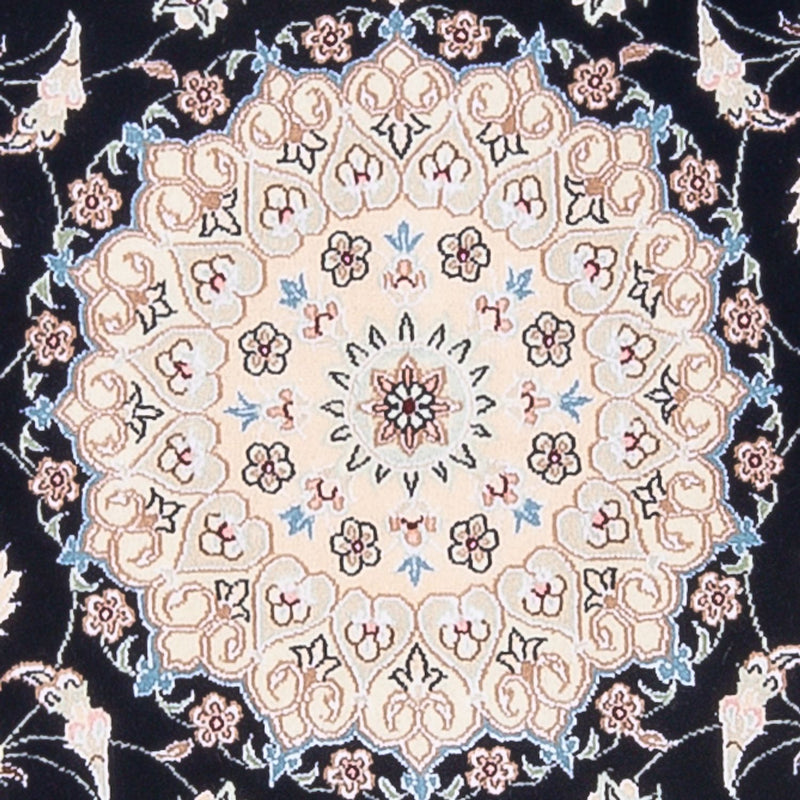 Perzisch tapijt - Nain - Premium - 144 x 90 cm - donkerblauw