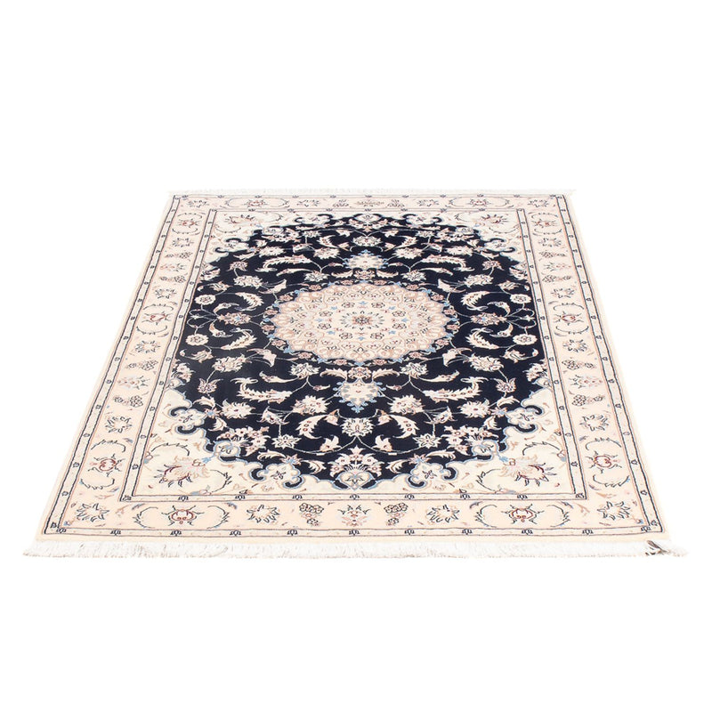 Perzisch tapijt - Nain - Premium - 144 x 90 cm - donkerblauw