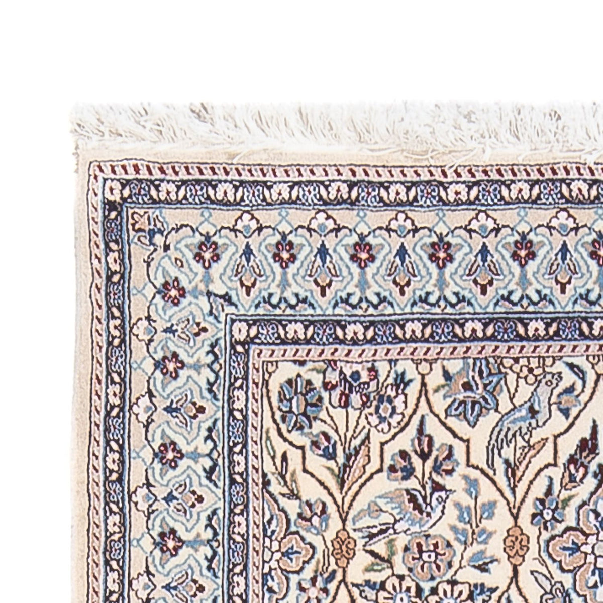 Perzisch tapijt - Nain - Premium - 145 x 71 cm - donker beige