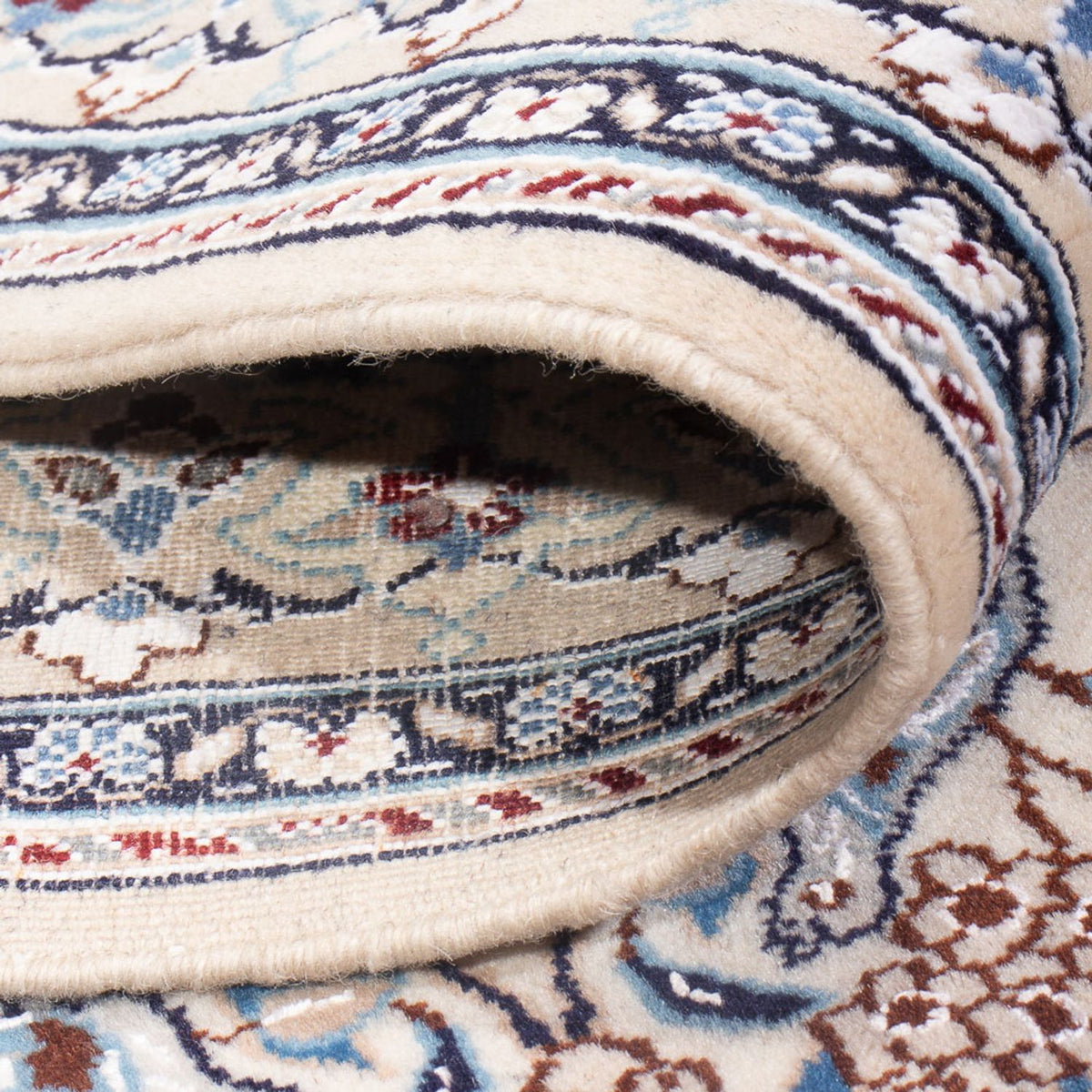 Perzisch tapijt - Nain - Premium - 145 x 71 cm - donker beige