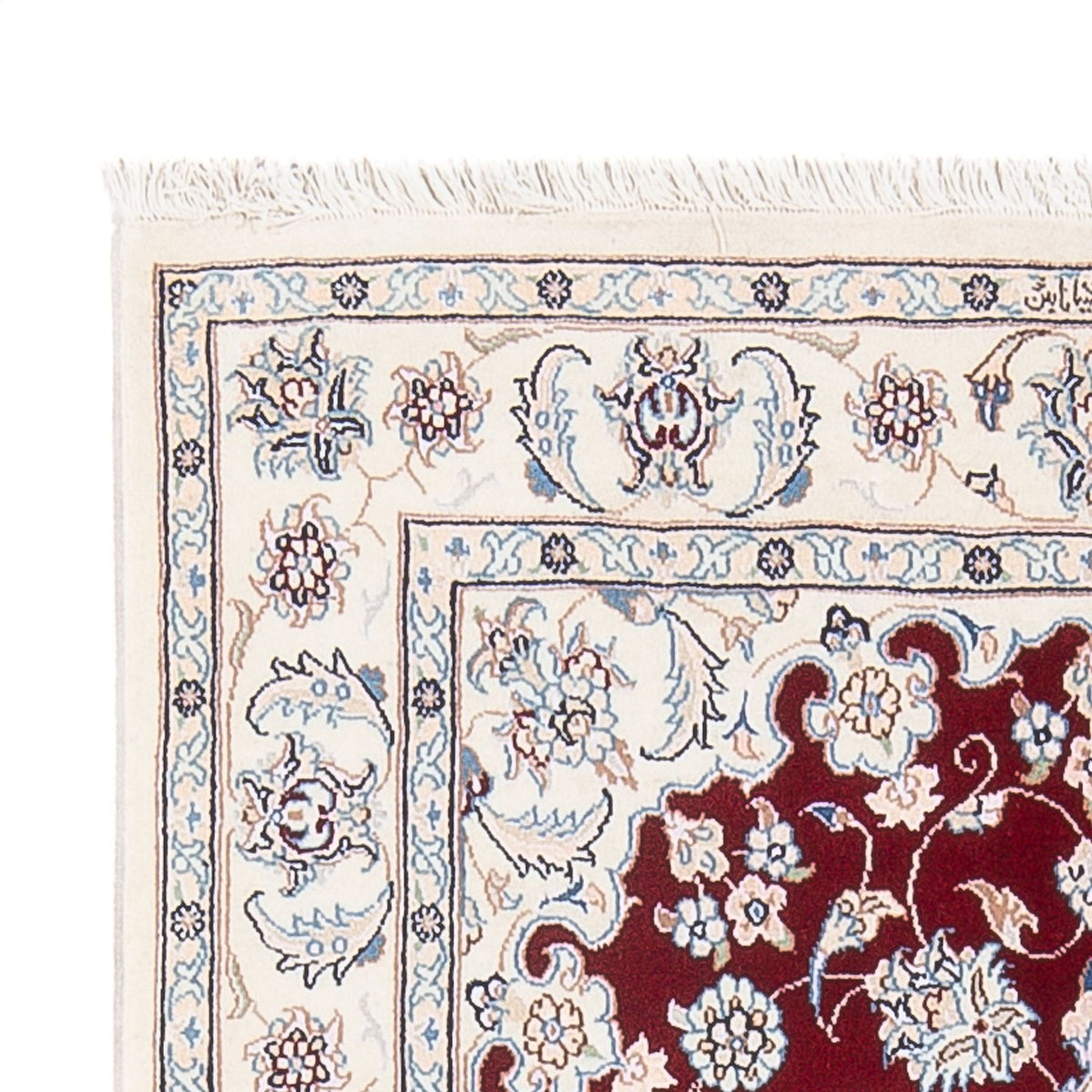 Perzisch tapijt - Nain - Premium - 120 x 80 cm - rood