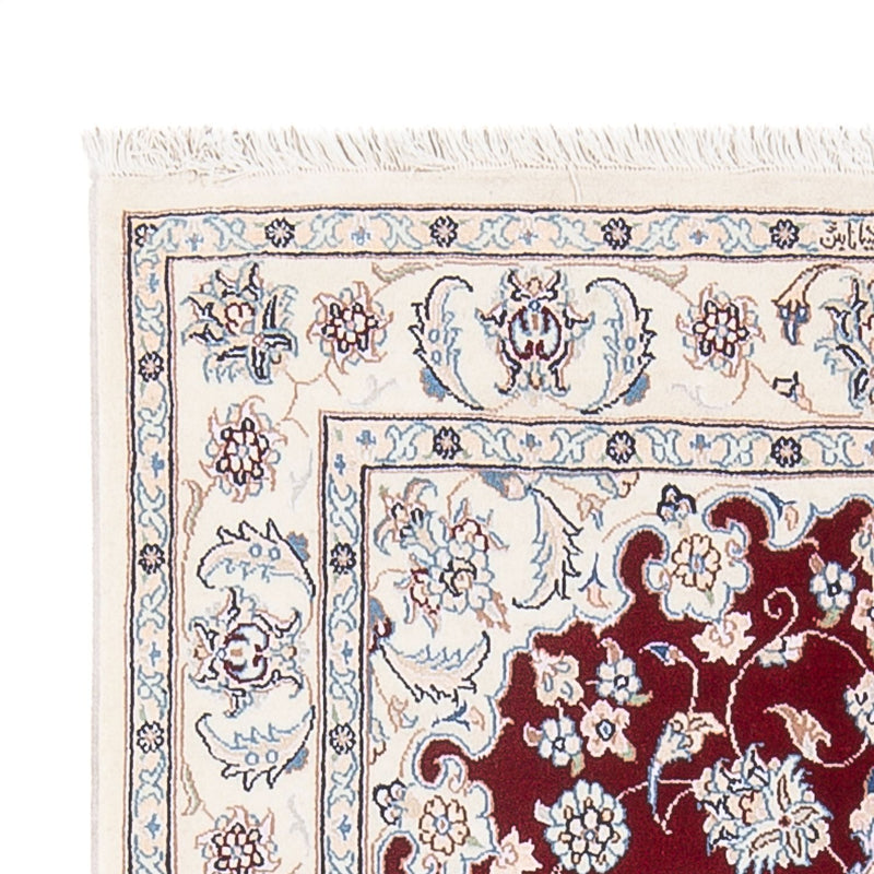 Perzisch tapijt - Nain - Premium - 120 x 80 cm - rood