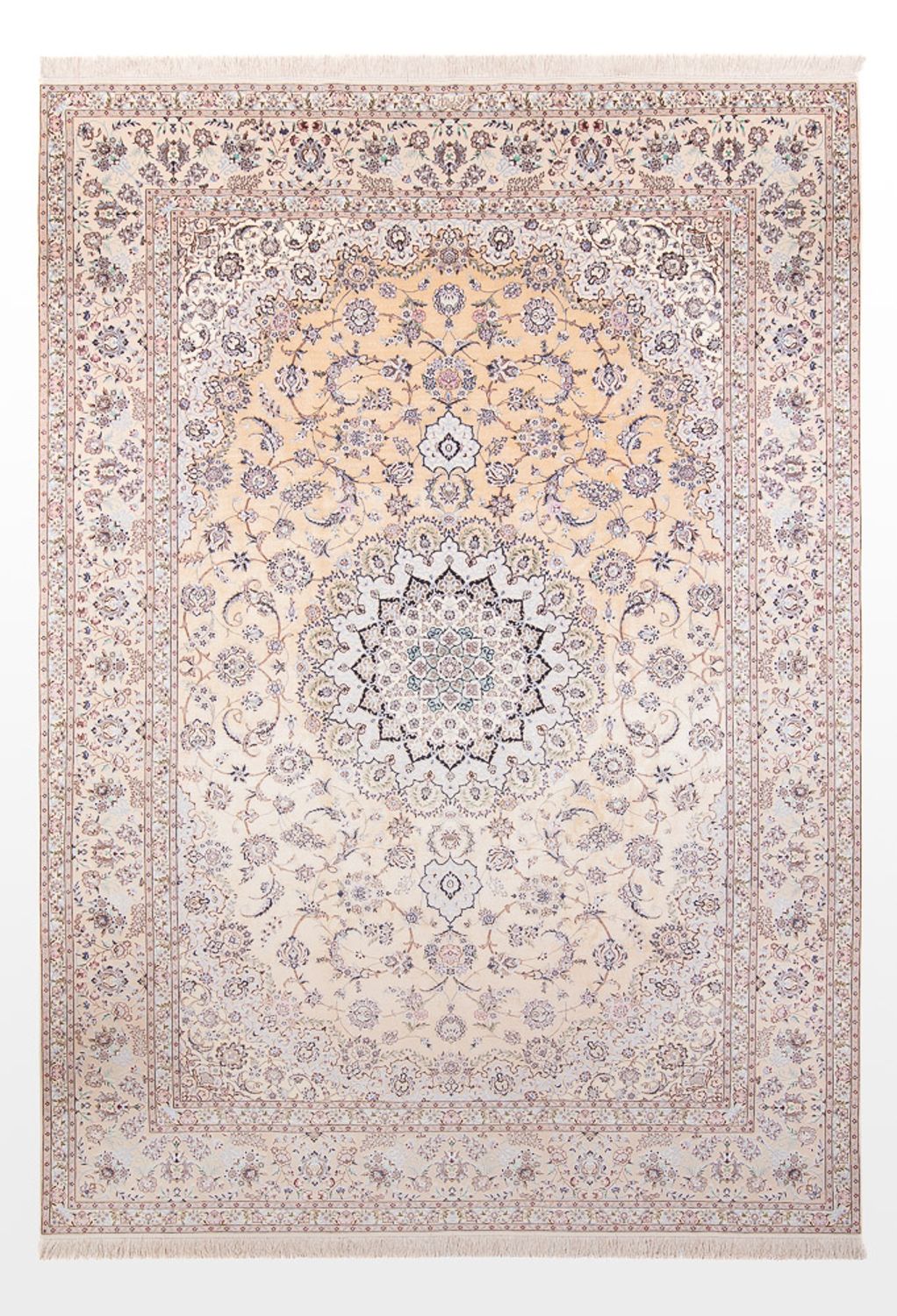 Perzisch tapijt - Nain - Premium - 361 x 252 cm - zalm