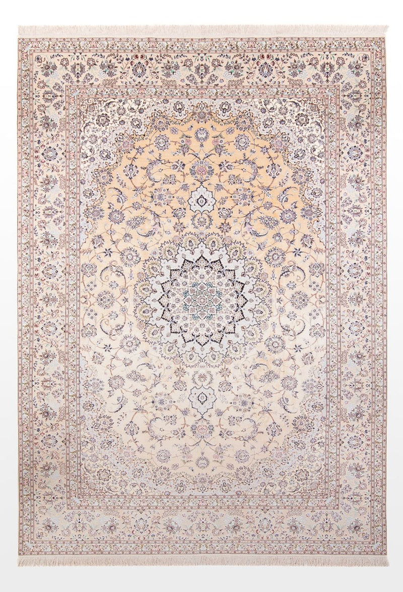 Perzisch tapijt - Nain - Premium - 361 x 252 cm - zalm