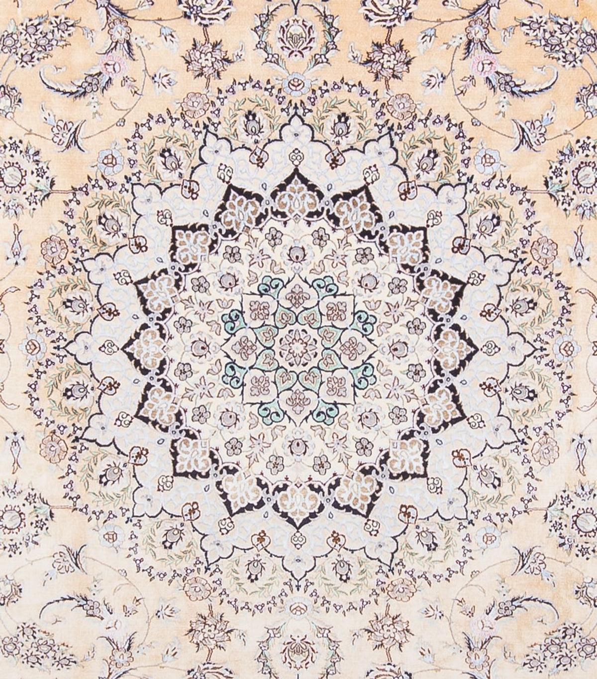 Perzisch tapijt - Nain - Premium - 361 x 252 cm - zalm