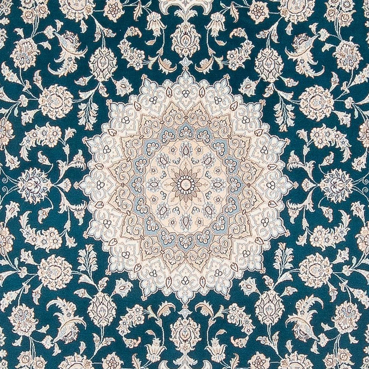 Perzisch tapijt - Nain - 300 x 200 cm - groen