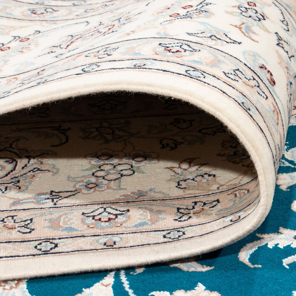 Perzisch tapijt - Nain - 300 x 200 cm - groen