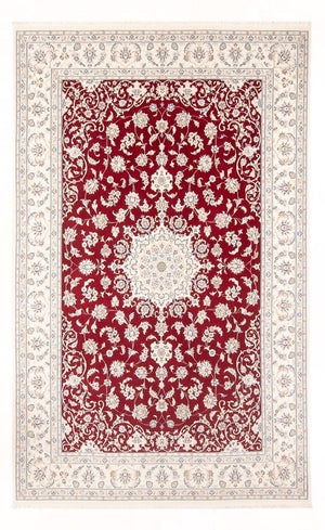 Perzisch tapijt - Nain - 298 x 196 cm - rood
