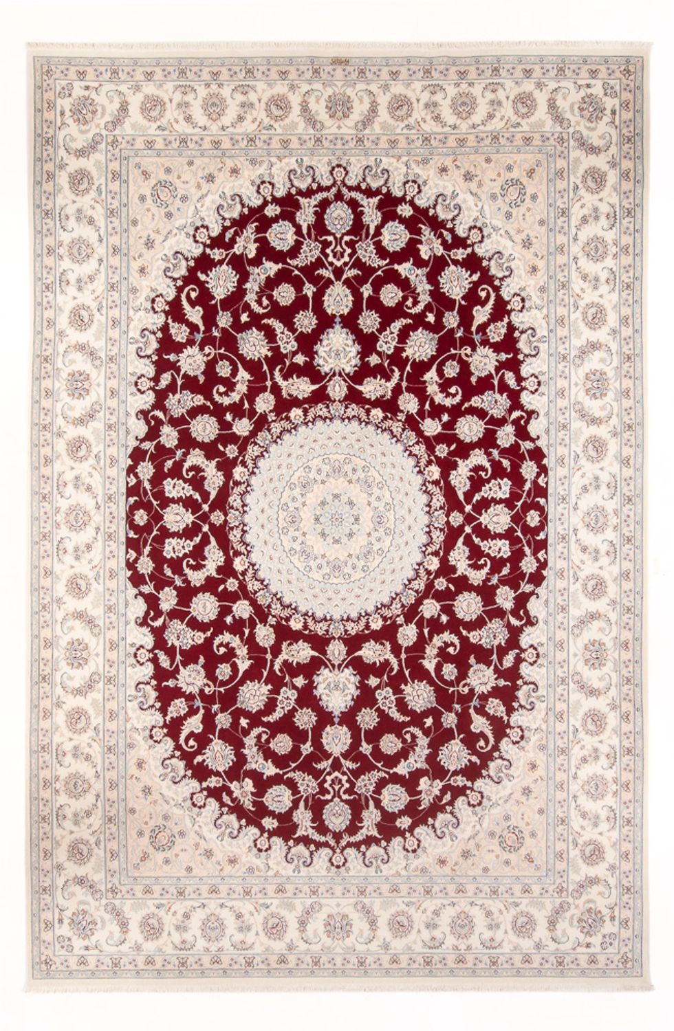 Perzisch tapijt - Nain - 347 x 247 cm - rood
