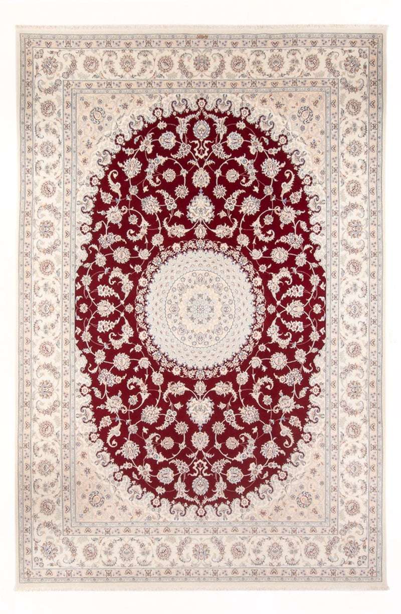 Perzisch tapijt - Nain - 347 x 247 cm - rood