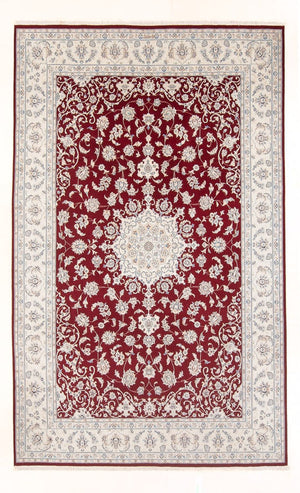 Perzisch tapijt - Nain - 300 x 198 cm - rood