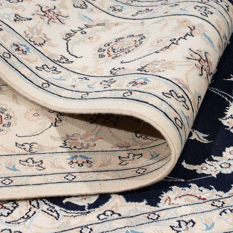 Perzisch tapijt - Nain - 261 x 223 cm - donkerblauw