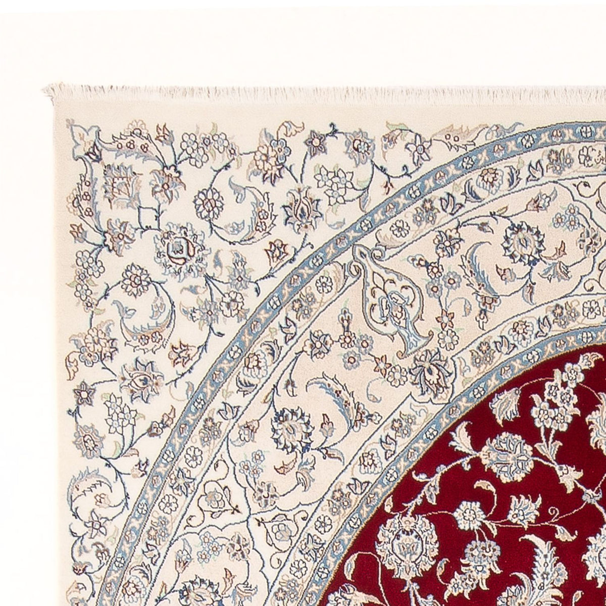 Perzisch tapijt - Nain - 300 x 202 cm - rood