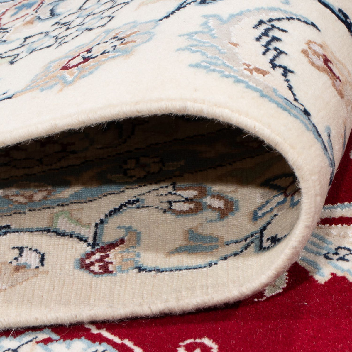 Perzisch tapijt - Nain - 300 x 202 cm - rood