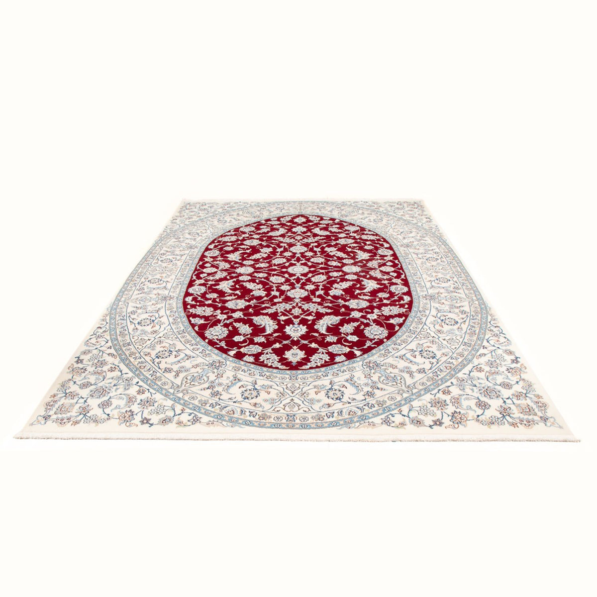 Perzisch tapijt - Nain - 300 x 202 cm - rood