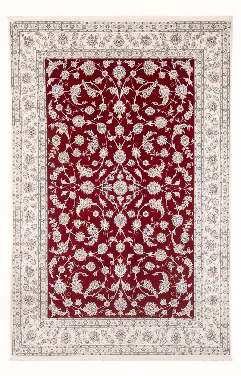 Perzisch tapijt - Nain - 300 x 198 cm - rood