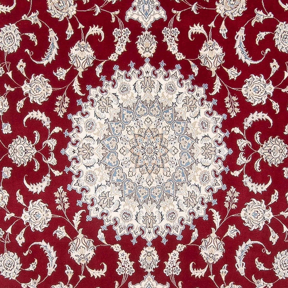 Perzisch tapijt - Nain - 298 x 196 cm - rood