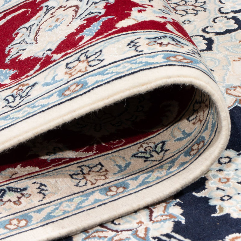 Perzisch tapijt - Nain - 296 x 198 cm - donkerblauw