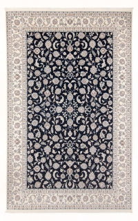 Perzisch tapijt - Nain - Premium - 295 x 197 cm - donkerblauw