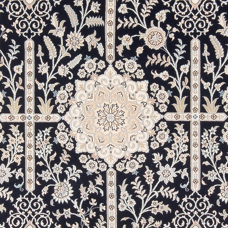 Perzisch tapijt - Nain - Premium - 294 x 198 cm - donkerblauw