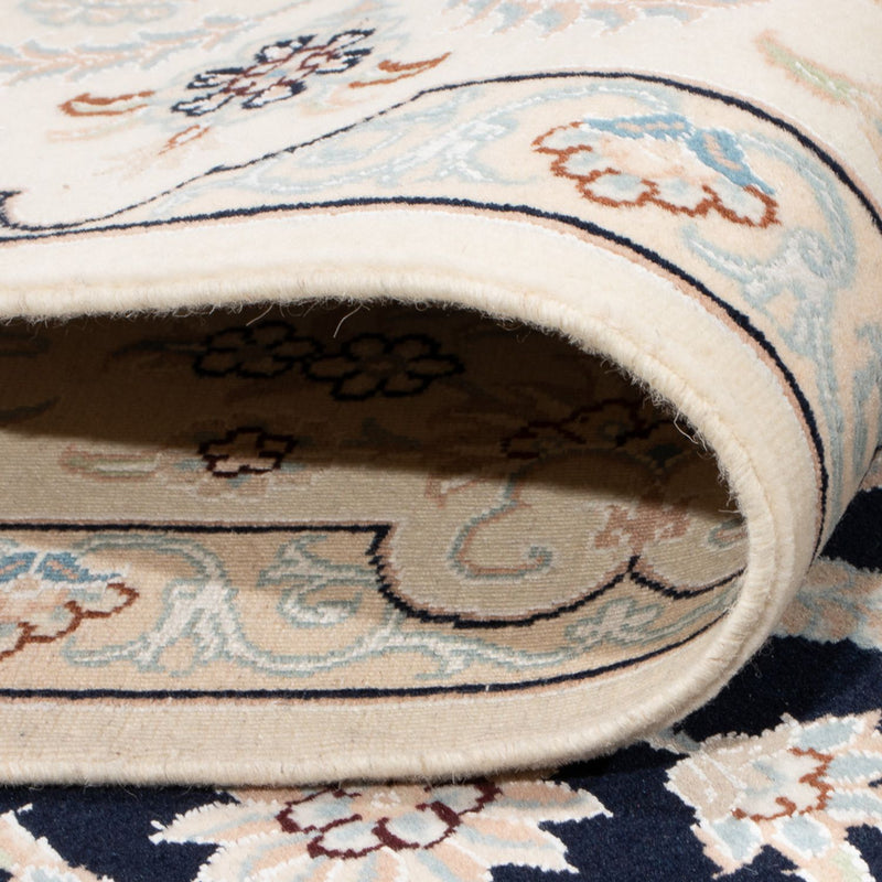 Perzisch tapijt - Nain - Premium - 294 x 198 cm - donkerblauw