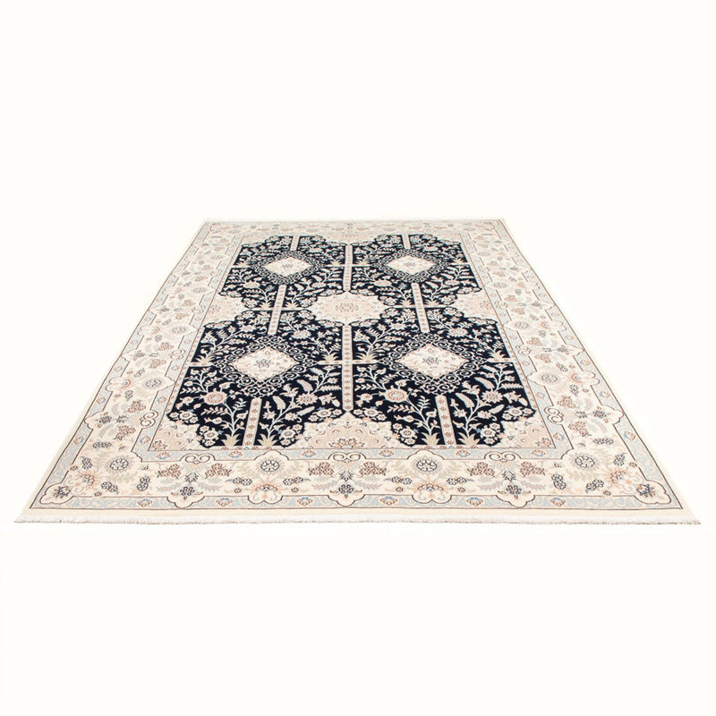 Perzisch tapijt - Nain - Premium - 294 x 198 cm - donkerblauw