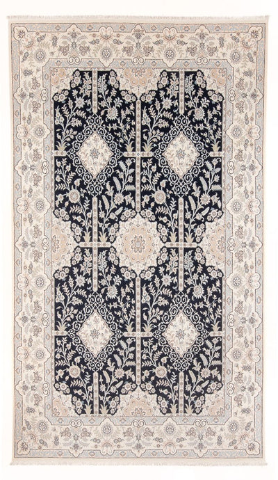 Nain - 6La Tapijt 202x312cm - Perzisch tapijt - donkerblauw