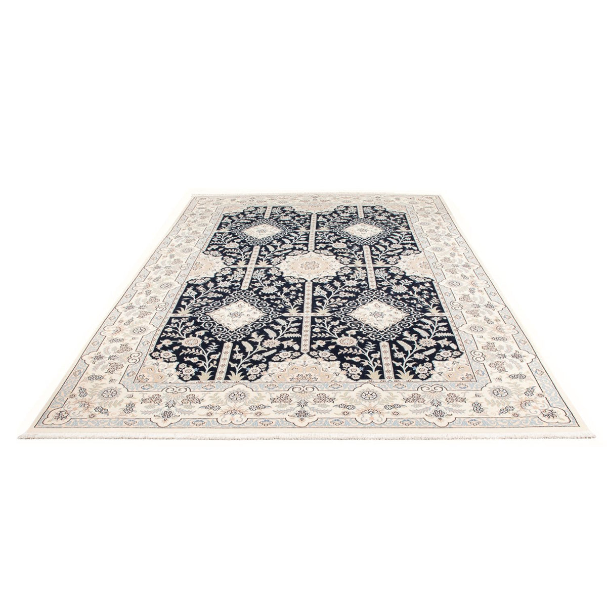 Perzisch tapijt - Nain - Premium - 312 x 202 cm - donkerblauw