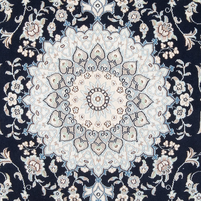 Perzisch tapijt - Nain - Premium - 196 x 150 cm - donkerblauw