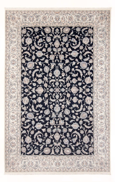 Nain - 6La Tapijt 198x294cm - Perzisch tapijt - donkerblauw